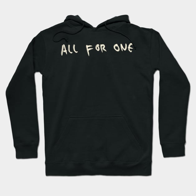 All For One Hoodie by Saestu Mbathi